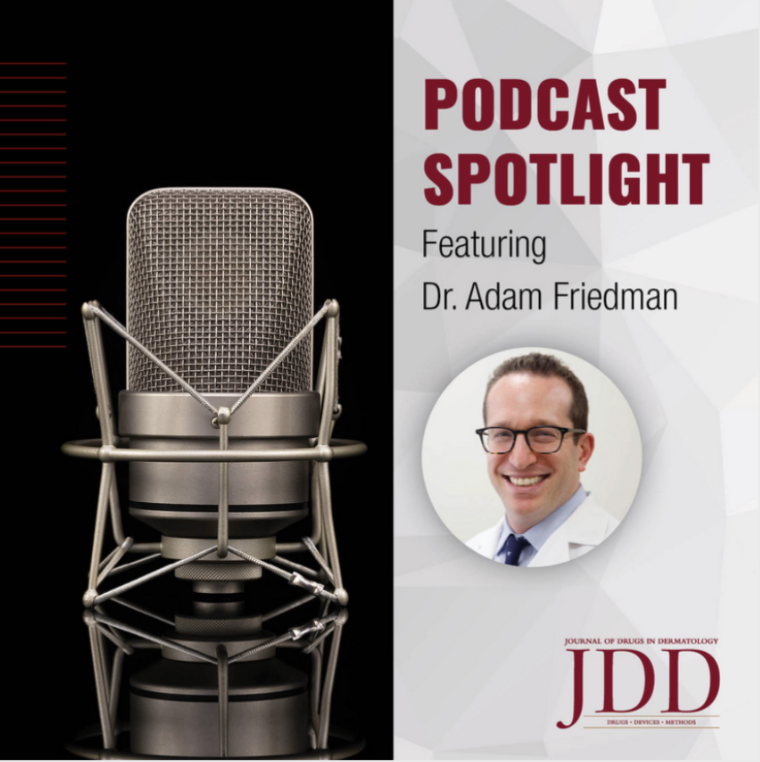Journal of Drugs in Dermatology JDD Podcast “Ask the Investigator” spotlight.